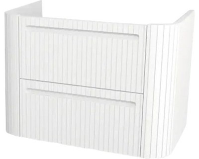 Waschtischunterschrank Devo Gloria 2.0 70x50x42 cm premium white supermatt gerif