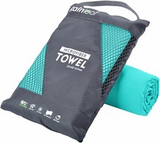 Rainleaf Quick Dry Microfiber Travel Gym Towe...