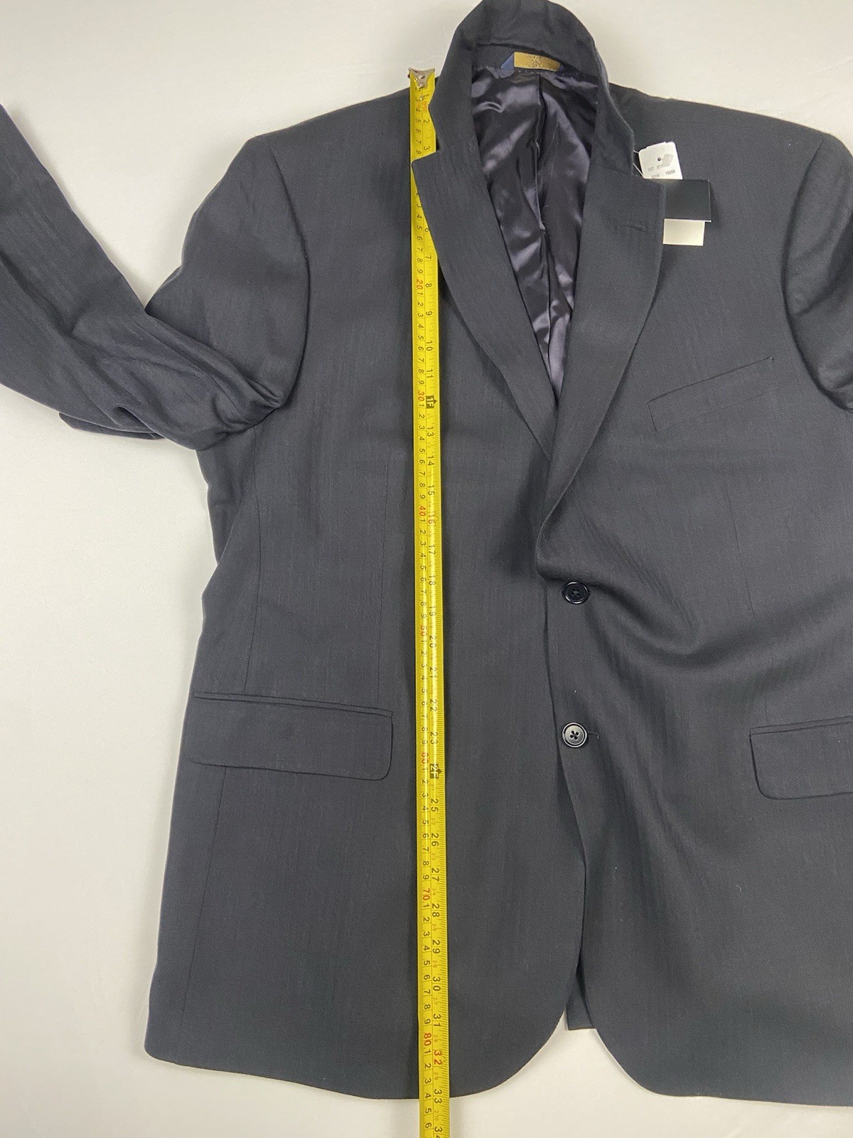 NWT Brooks Brothers 346 Wool Stretch Suit Navy/Black 48R Jacket 40x29 Pants thumbnail 16