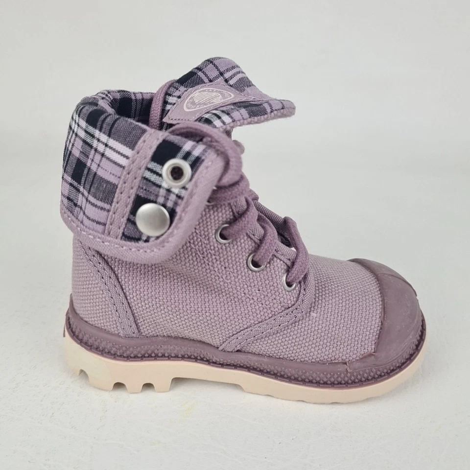 🚨 Botas holgadas de lona Palladium 22353508 para niños pequeños talla 8 Foto 3 de 4