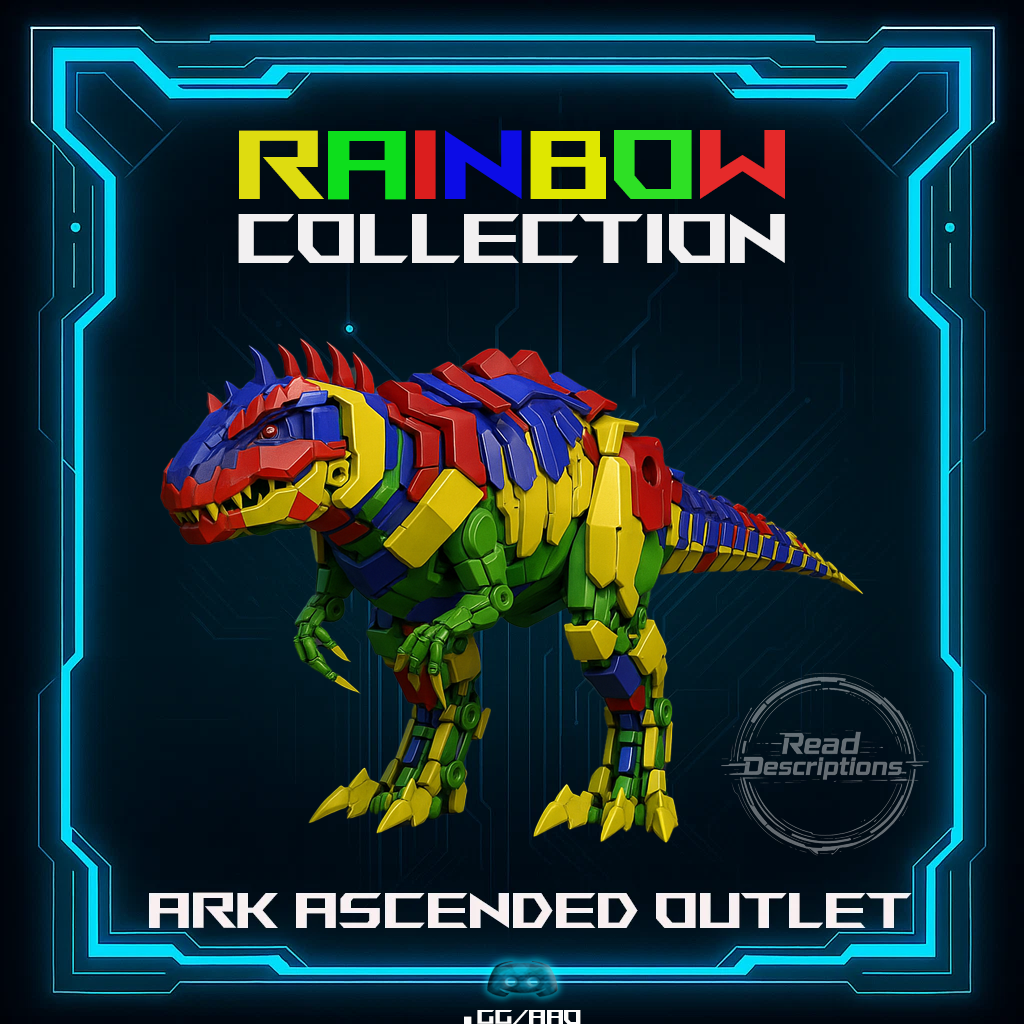 Rainbow Collection- Ark Survival Ascended-Dino-ASA PVE Xbox/PC/PS5