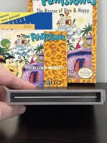 Nintendo NES- THE FLINTSTONES, RESCUE OF DINO - EXCELLENT CONDITION - No Insert