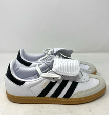 adidas Samba LT Sneakers Cloud White Core Black Gum Womens IG4279 Size 8.5