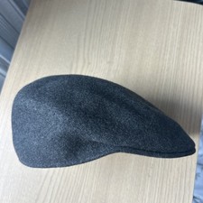 Scala Classic Wool Hat Clean Black/Gray Large Great Pre-Owned and Well Cared For