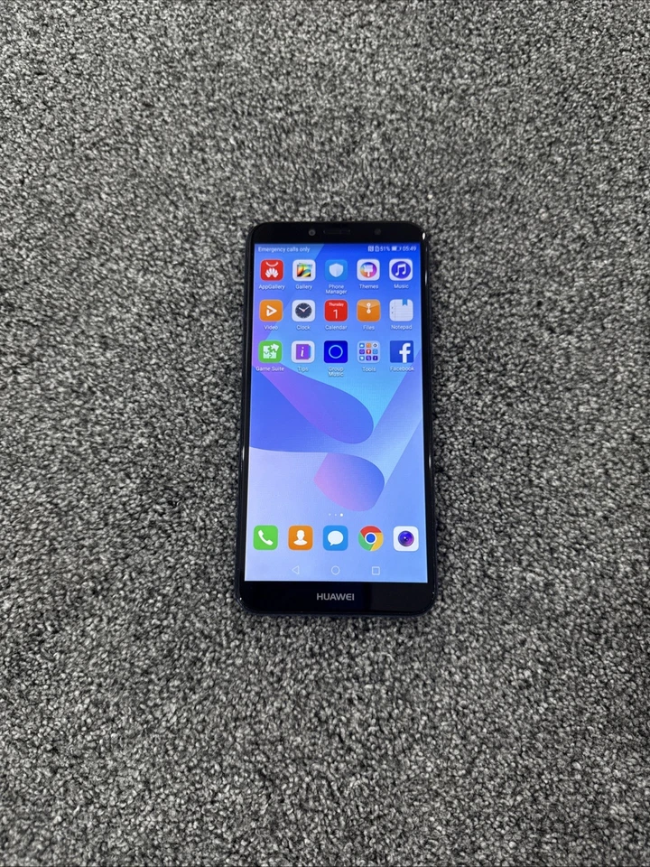 Huawei Y6 2018 ATU-L11 Blue Unlocked 16GB 2GB RAM Cheap Android Smartphone - Image 4 of 4