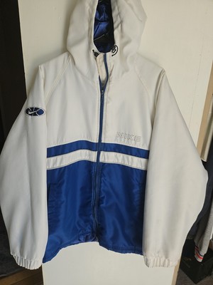Vintage 90s Nike Spellout Logo Winter Coat Jacket Size Adult M Tag 25x29.5 L/XL 
