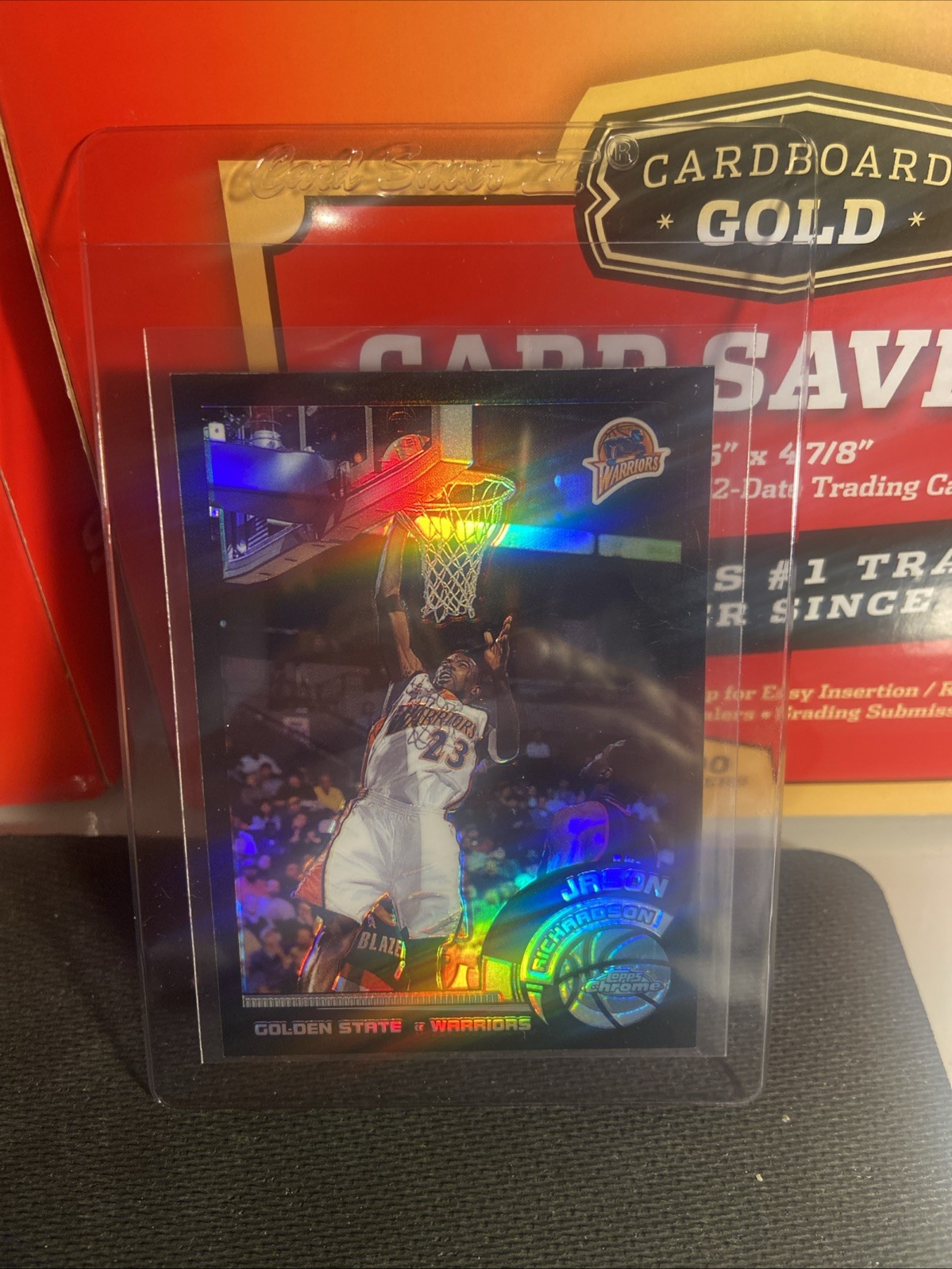 2002-03 Topps Chrome Black Refractor #7 Jason Richardson 98/99