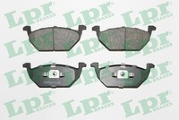 LPR 05P730 Bremsbelagsatz, Scheibenbremse FüR Audi, Seat, Skoda, Skoda (Svw)