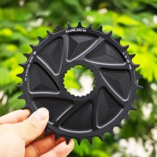  Corona denti stretti larghi CNC taglio cavo lavorazione per pedivella bicicletta 