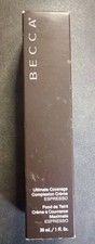 New BECCA Ultimate Coverage Complexion Creme Foundation 1oz / 30ml - ESPRESSO