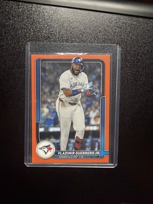 2026 Topps Series 2 Flagship Vladimir Guerrero Jr. 15/25 Orange 