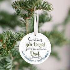Awesome Dad Christmas Ornament