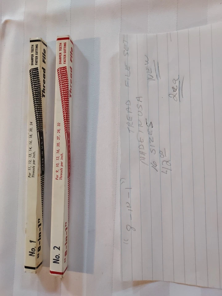 Thread File Set, Made In USA - Image 3 of 3