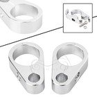 Motorcycle Handlebar Clutch Cable Brake Line Clamp Holder 1 inch For Harley Dyna