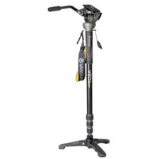 Vanguard VEO 2s AM-264TV Aluminum Monopod w/ Folding Legs Pan Head Bundle