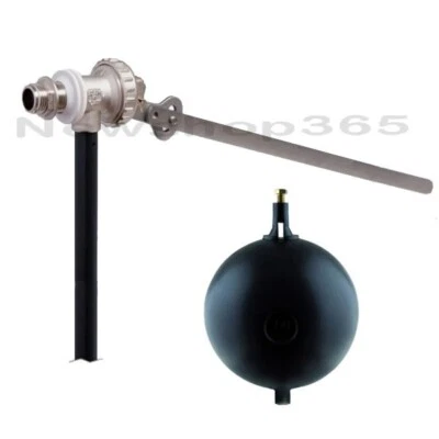 FARG RUBINETTO GALLEGGIANTE SILENZIOSO REGOLABILE IN OTTONE PER SERBATOIO CON SFERA