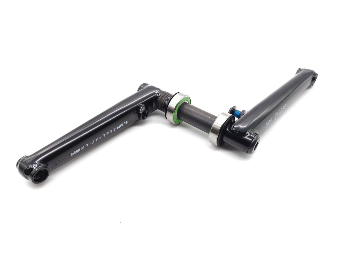 Blank BMX 3pc Crank set Sealed Mid Bottom Bracket, New Unused, 165 Or  175mm - Main Image