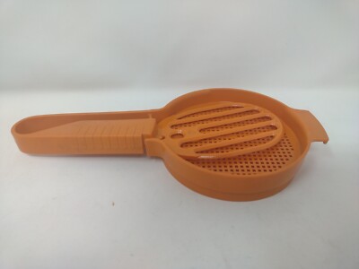 Vintage Tupperware Orange Sifter 1689-10 No Bowl Or Container Cup Sifter Only
