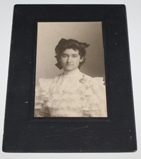 Antique Cabinet Card a Young Lady CA1