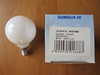 Leuci Bellalux Mini Globe G60 Soft White E14 60W Opal GlüHbirne Bella Dimmbar