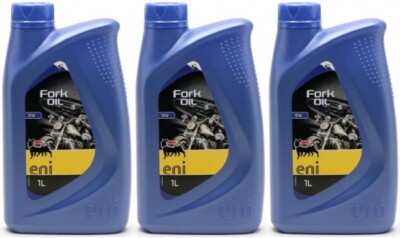 ENI Fork Oil SAE 15W Gabelöl fork oil Motorrad 3x 1l = 3 Liter