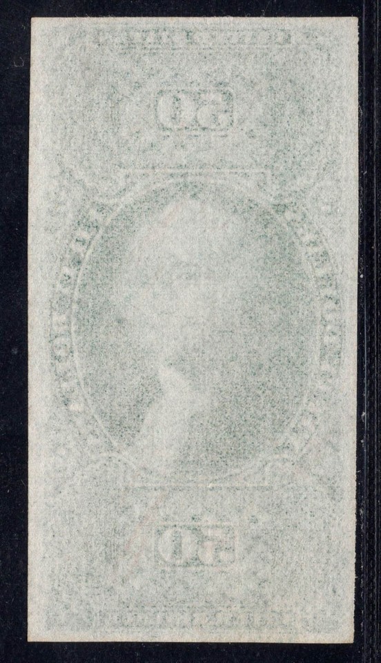 MOMEN: US STAMPS #R101a USED REVENUE IMPERF VF/XF PF CERT LOT #89448 | eBay