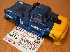 Arrma Notorious V6 6s Blx Blue Yellow Body W Center Tower Brace Body Mount Set
