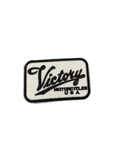 Victory Motorcycles Patch, Iron On/Sew On