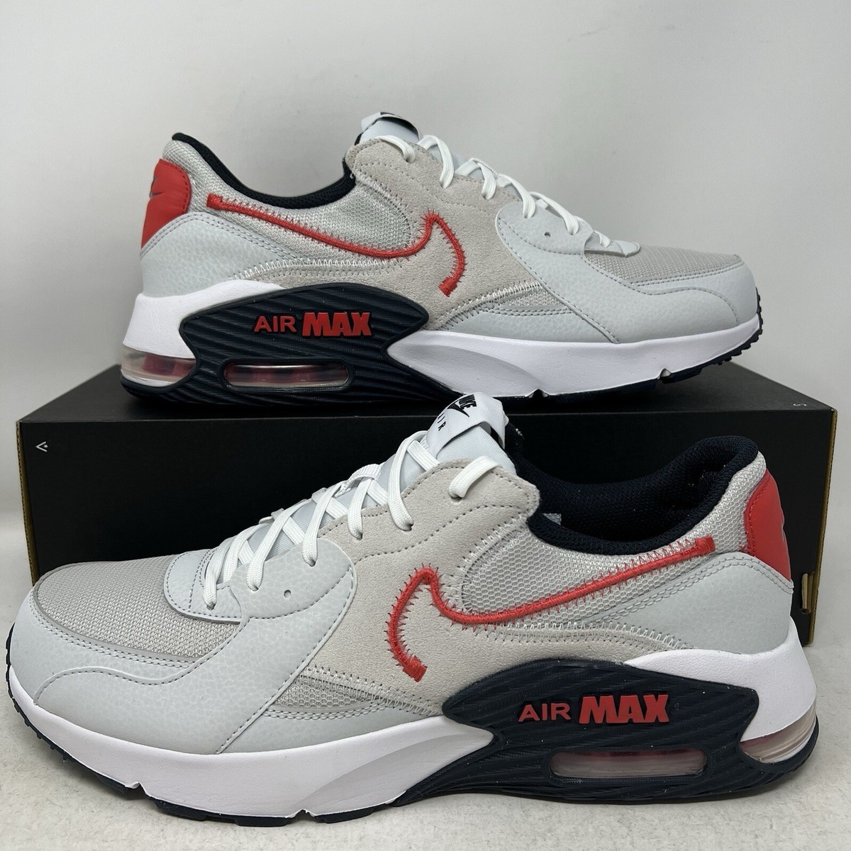 ナイキ メンズ スニーカー Nike Men's Air Max Excee Shoes - Plat/Blk/Gry/Blu/Sail/Red s-l1200.jpg