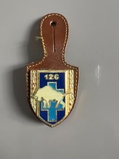 Insigne Militaire 126 REGIMENT D INFANTERIE RI NEUF SOUS EMBALLAGE
