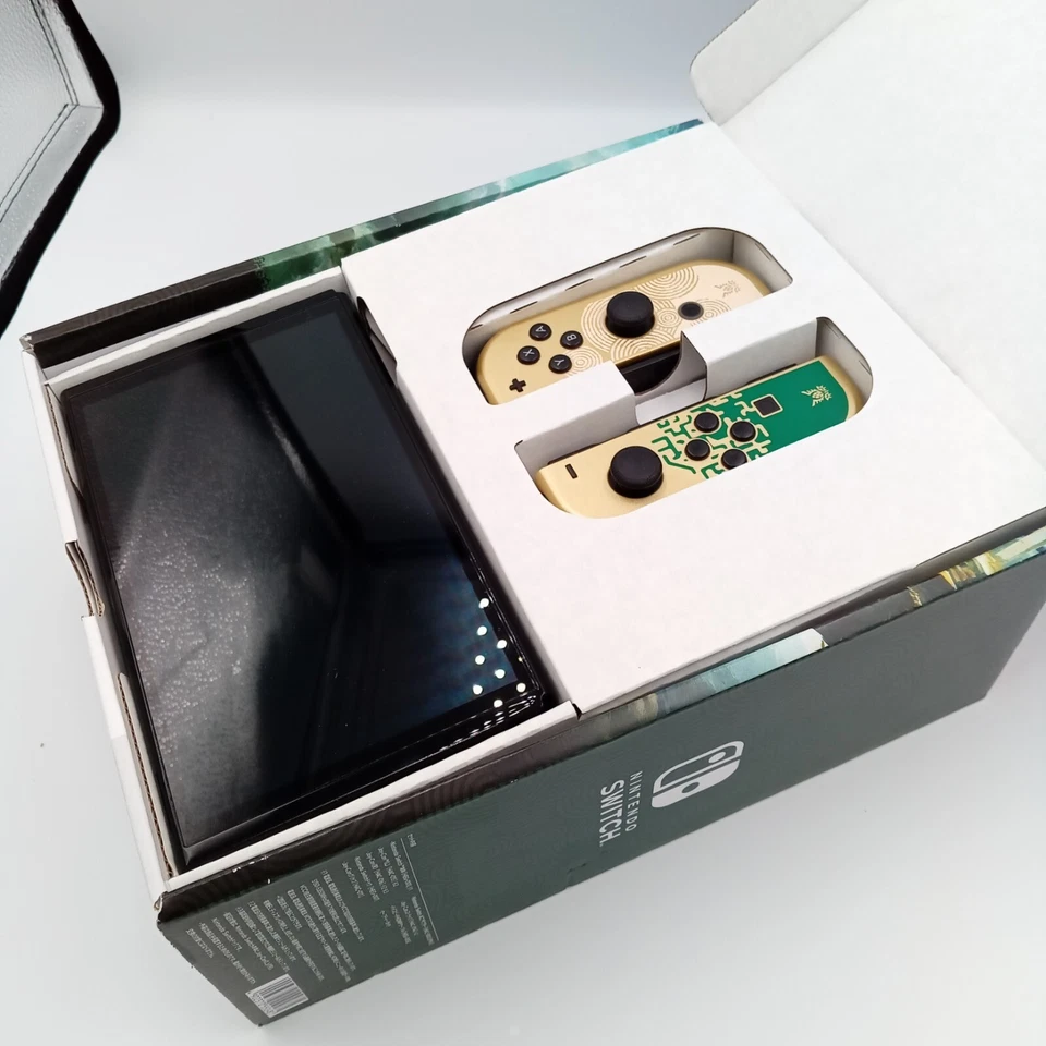Nintendo Switch OLED Tears of the Kingdom The Legend of Zelda Japanese Edition - Image 3 of 4