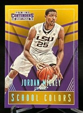 2015-16 Contenders Draft Picks School Colors #20 Rookie Jordan Mickey LSU Tigers