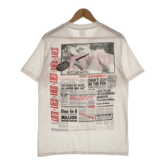 80's Guns N Roses GN'R Lies Tee Print White Spring Ford USA 80's Guns N Roses GN'R Lies Tee Print White Spring Ford USA