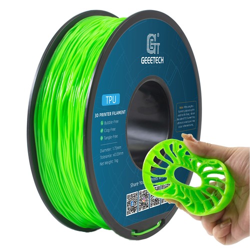 Filamento para impresora 3D TPU Geeetech 1 kg 1,75 mm 95 A TPU suave y flexible consumible - Imagen 10 de 22