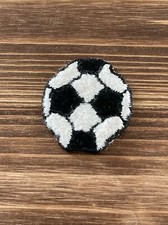 SOCCER BALL PATCH new FOOTBALL FUTEBOL f tbol embroidered iron-on N1