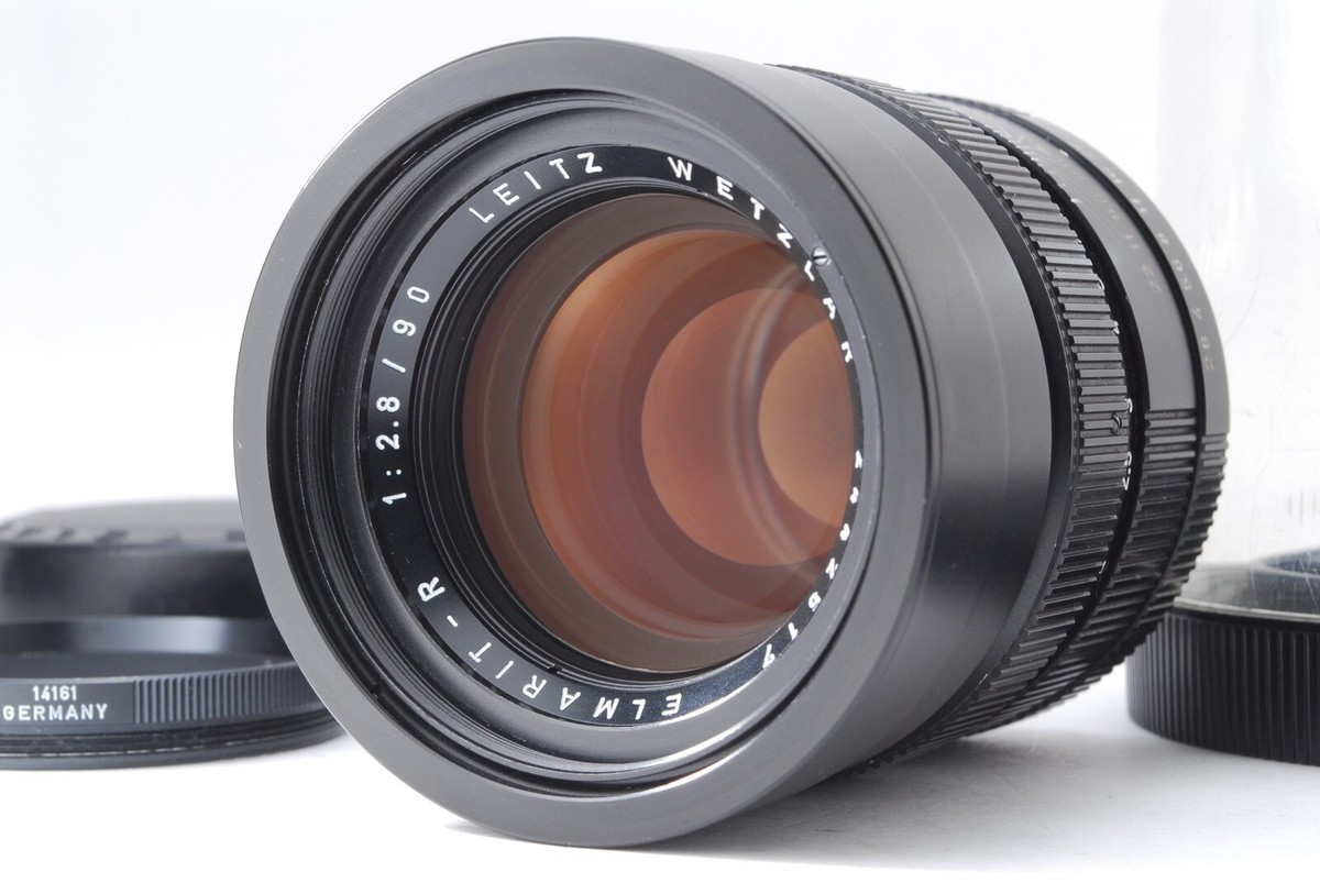 Exc+4】Leica Leitz Wetzlar Elmarit-R 90mm f2.8 VII Lens R