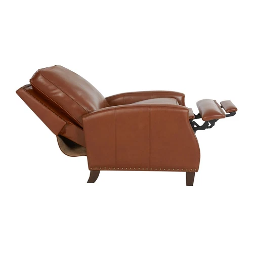 Barcalounger Melrose Push Back Recliner Chair Colchester Bitters 5711-87 Leather