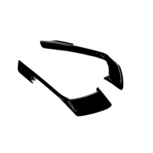 Glanz Schwarz Front Stoßstange Vent Canards Für Porsche 718 Boxster Cayman 16-19 - Bild 7 von 11