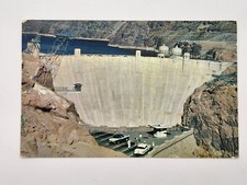 Vintage postcard Hoover Dam Arizona Nevada po...