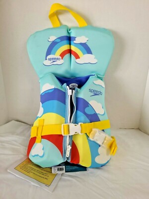 Speedo Infant Girls Boys Purple Dream Under 30lbs Life Jacket Vest New With  Tags