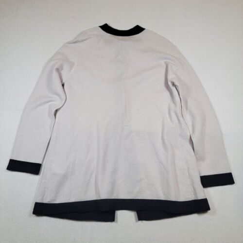Barbara Lohmann 100% Cashmere Women's Cardigan Sz IT40 US M Beige - Picture 2 of 8