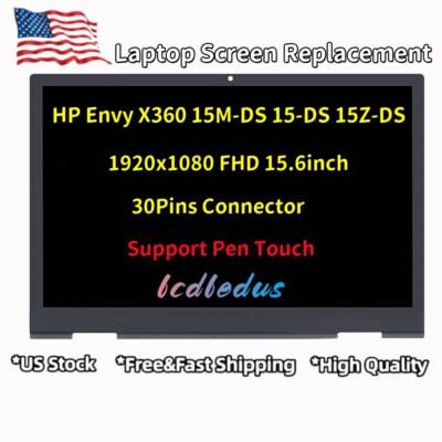 FHD LCD Touch Screen Digitizer Assembly for HP Envy x360 15-DS1010NR 15-DS1010WM