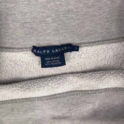 Ralph Lauren Skirt Womens Small Heather Gray Mini Sweat Preppy Athleisure Y2K - Picture 8 of 15