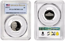 2025 S Jefferson Nickel 5C PCGS PR70DCAM Advanced Release #695