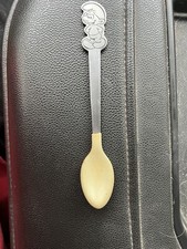 Vintage Smurfs Silverware Peyo Infant Baby Child Stainless Steel Danara Spoon