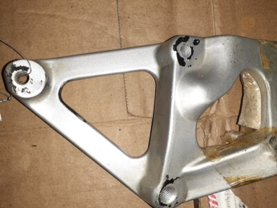 Foot Peg Bracket for a 1989 and 1990 Kawasaki ZX7 Ninja | eBay