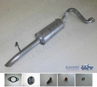 Imasaf Esd Auspuff Endtopf FüR Mazda Tribute 2.3 110KW 4WD Allrad 2004-2008