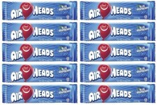 10x Air Heads Blaue Himbeere Geschmack 16g Kau Süßigkeiten Amerikanische