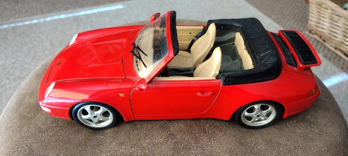 Burago 1/18 Porsche 911 Carrera 1993 Supercup #22 Rouge - Occasion Sans Boîte