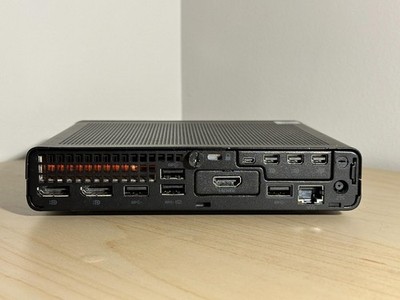 ●コンパクトモデル●HP EliteDesk800G6 DM i7 16GB HP EliteDesk 800 G6 Mini i7-10700T 16GB RAM 1TB SSD GTX 1660Ti 3x